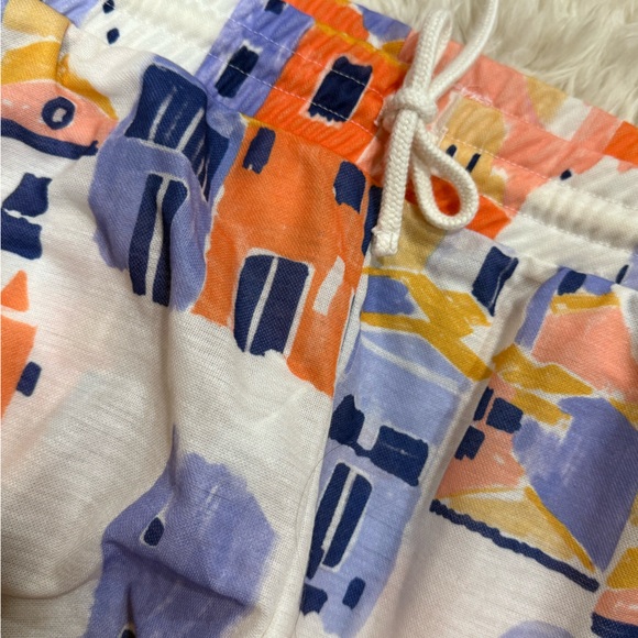 Zara 2 Piece Short/Shirt Set Fun Print Women’s Size Small - Picture 8 of 8